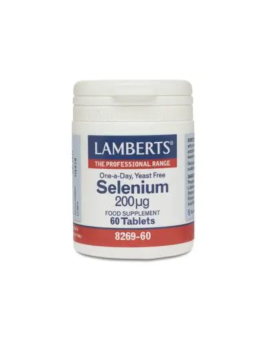 Selenio 200 seleno L-metionina 60 tab Lamberts