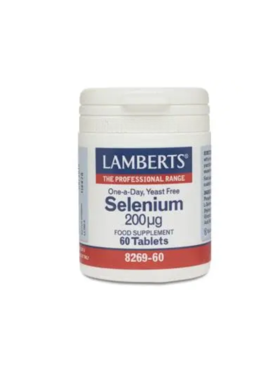 Selenio 200 seleno L-metionina 60 tab Lamberts