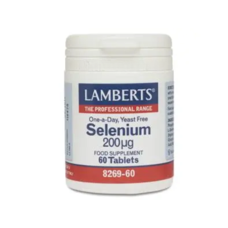 Selenio 200 seleno L-metionina 60 tab Lamberts