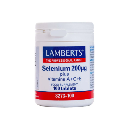 SELENIO + VITAMINAS A, C Y E 100 COMP LAMBERTS