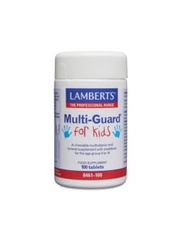 LAMBERTS MULTI GUARD FOR KIDS (PLAYFAIR) MASTICABLE 100 COMPRIMIDOS