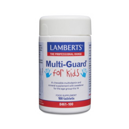 LAMBERTS MULTI GUARD FOR KIDS (PLAYFAIR) MASTICABLE 100 COMPRIMIDOS
