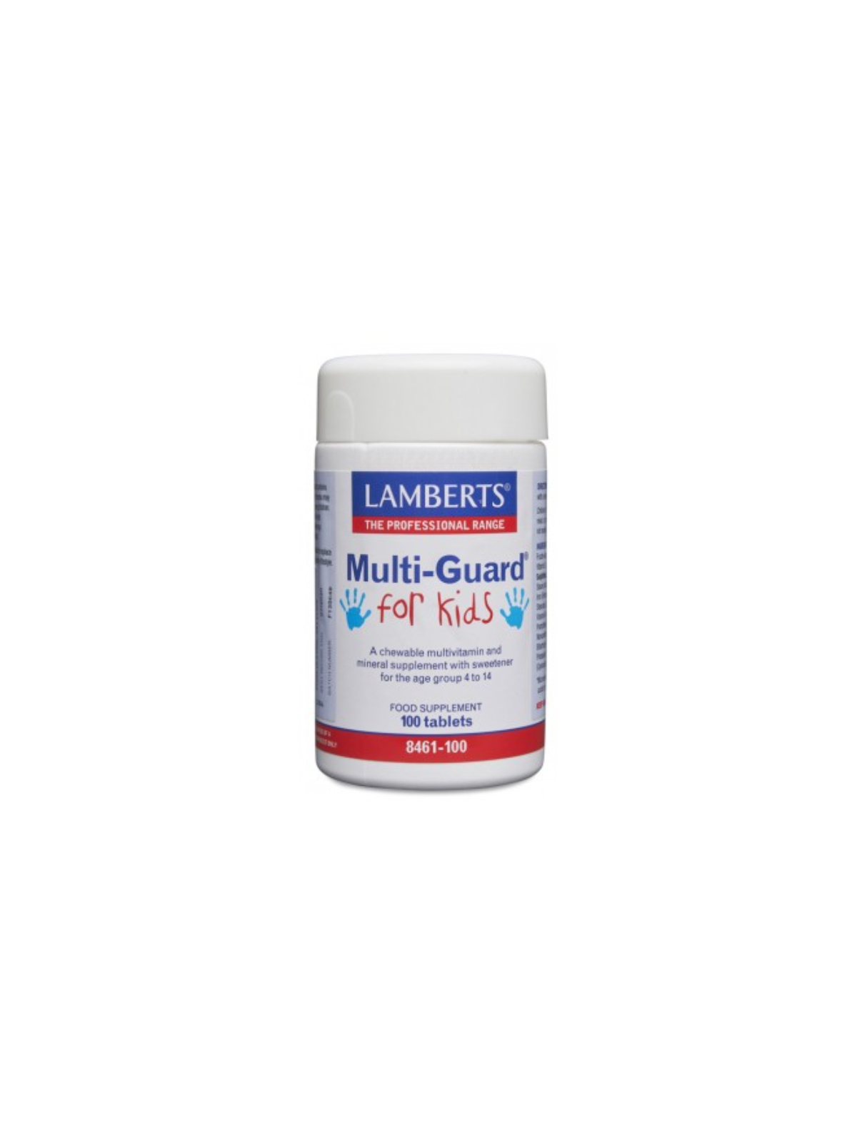 LAMBERTS MULTI GUARD FOR KIDS (PLAYFAIR) MASTICABLE 100 COMPRIMIDOS