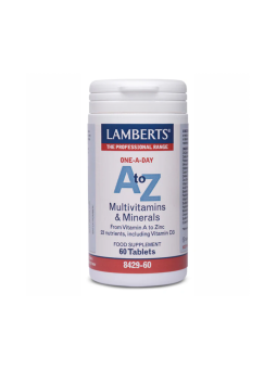 Lamberts A to Z multivitaminas y minerales 60 tablets