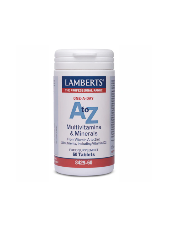 Lamberts A to Z multivitaminas y minerales 60 tablets