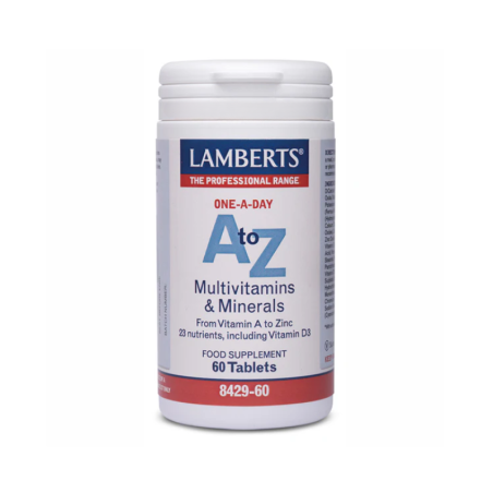 Lamberts A to Z multivitaminas y minerales 60 tablets