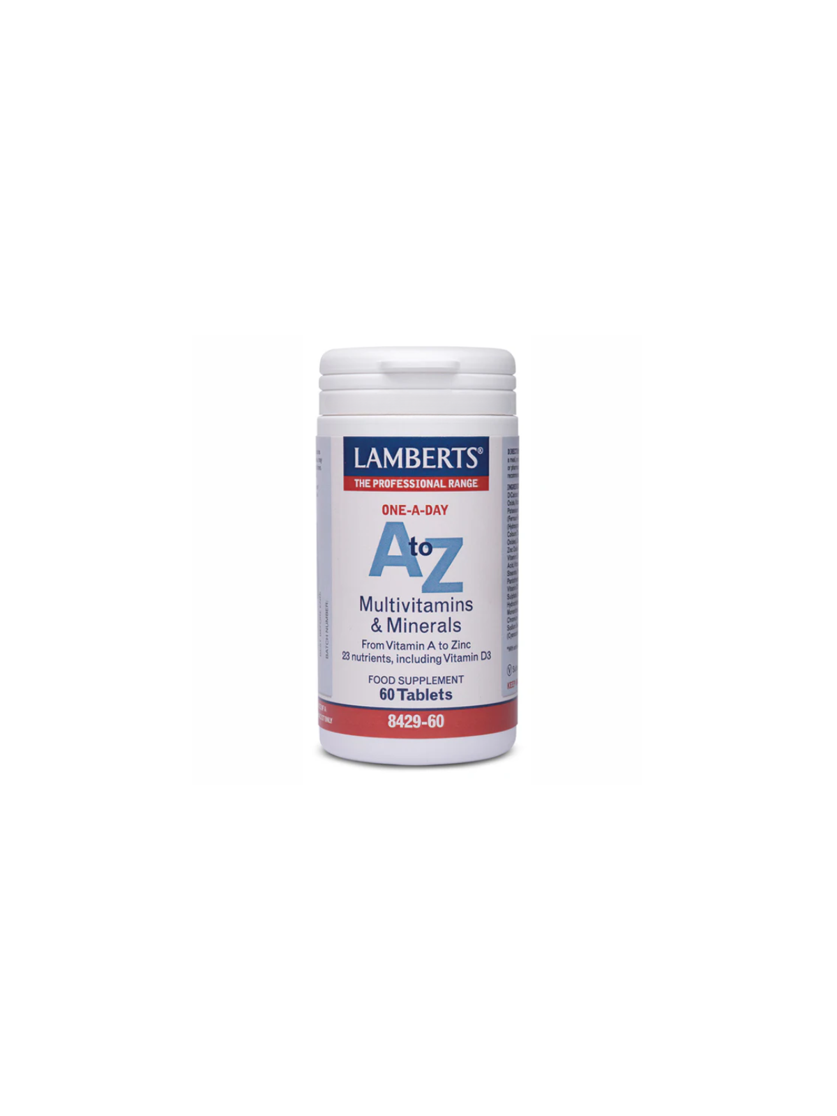 Lamberts A to Z multivitaminas y minerales 60 tablets