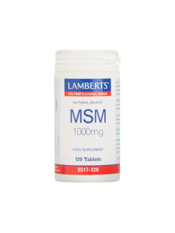 MSM 1000 mg lamberts 120 tabletas