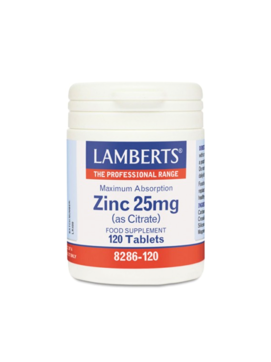 Zinc 25mg 120 comp Lamberts