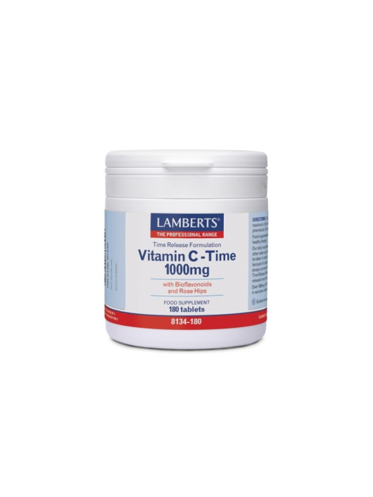 Vitamin C - time 1000mg 180 tabletas Lamberts