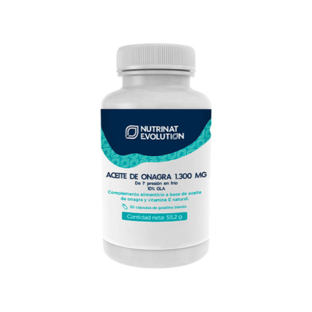 Nutrinat evolution aceite de onagra 1300mg 30 cápsulas