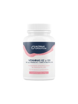Nutrinat evolution vitaminas K2 y D3 4000UI