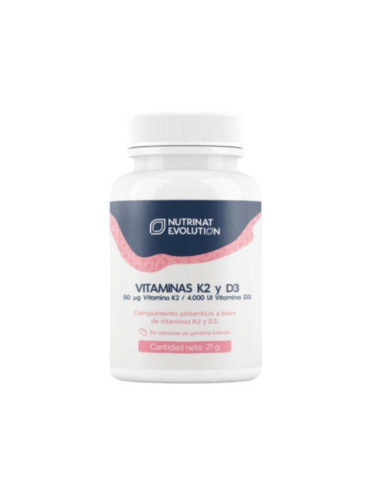 Nutrinat evolution vitaminas K2 y D3 4000UI