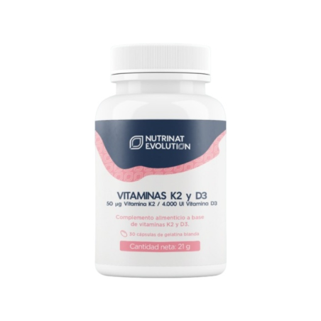 Nutrinat evolution vitaminas K2 y D3 4000UI