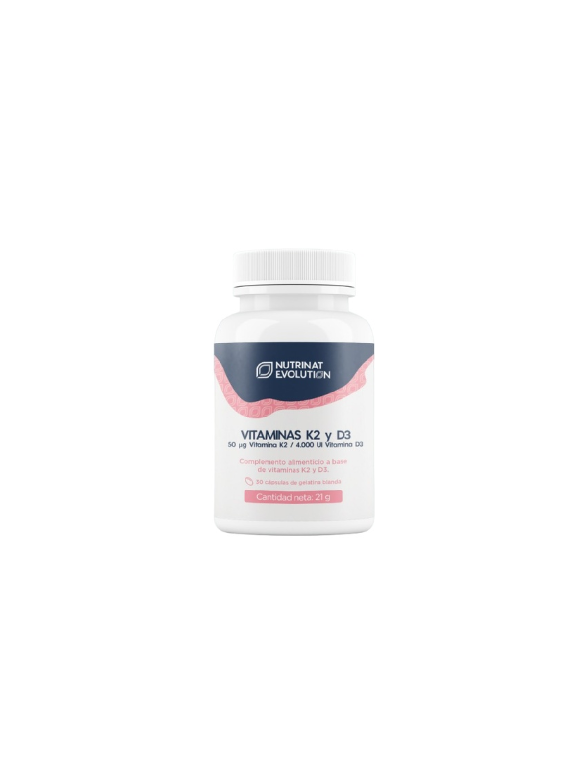 Nutrinat evolution vitaminas K2 y D3 4000UI