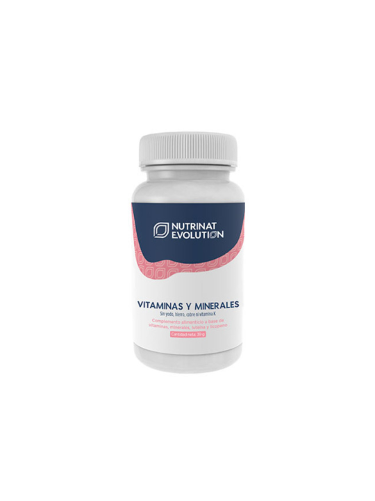 Nutrinat evolution vitaminas y minerales 30 comprimidos