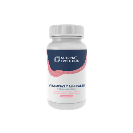 Nutrinat evolution vitaminas y minerales 30 comprimidos