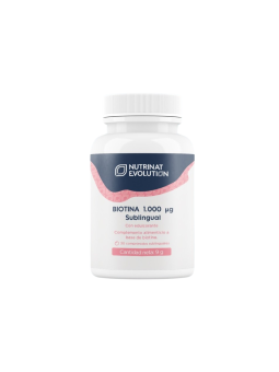 Nutrinat evolution biotina 1000 ug 30 comprimidos sublinguales