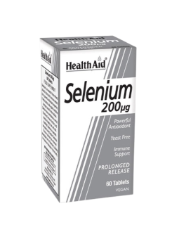 Health aid selenio 200mcg 60 comp Nutrinat