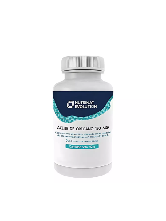 Nutrinat evolution aceite de orégano 150mg 60 caps