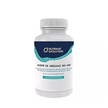 Nutrinat evolution aceite de orégano 150mg 60 caps