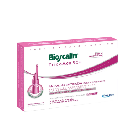 Bioscalin tricoage 50+ 8 ampollas 3,5ml