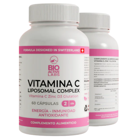 Bioactive labs vitamina C liposomada 60 caps