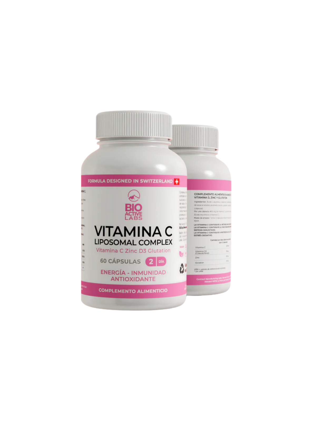 Bioactive labs vitamina C liposomada 60 caps