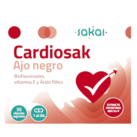 Sakai cardiosak ajo negro 30 caps