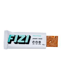 Fizi barrita proteínas peanut + cacao 45g