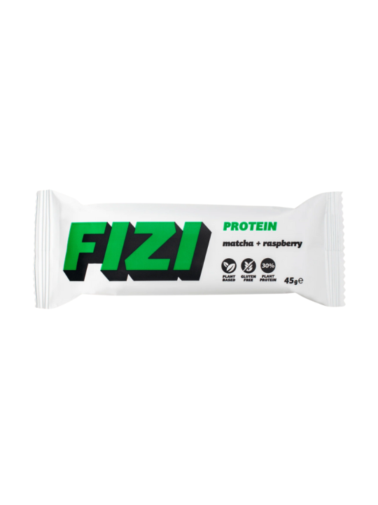 Fizi barrita proteínas matcha + raspberry 45g