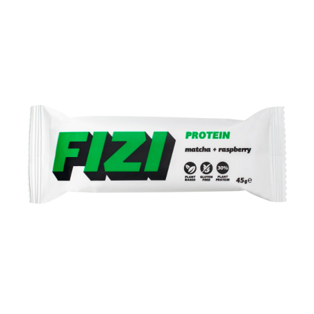 Fizi barrita proteínas matcha + raspberry 45g