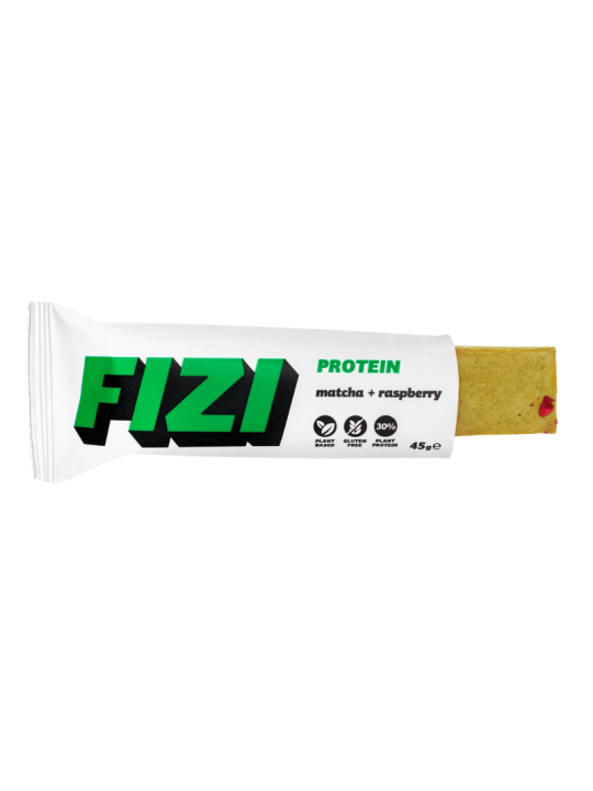 Fizi barrita proteínas matcha + raspberry 45g