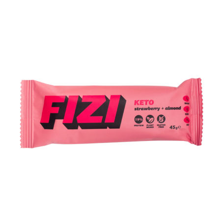 Fizi barrita keto strawberry + almond 45g