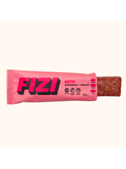 Fizi barrita keto strawberry + almond 45g