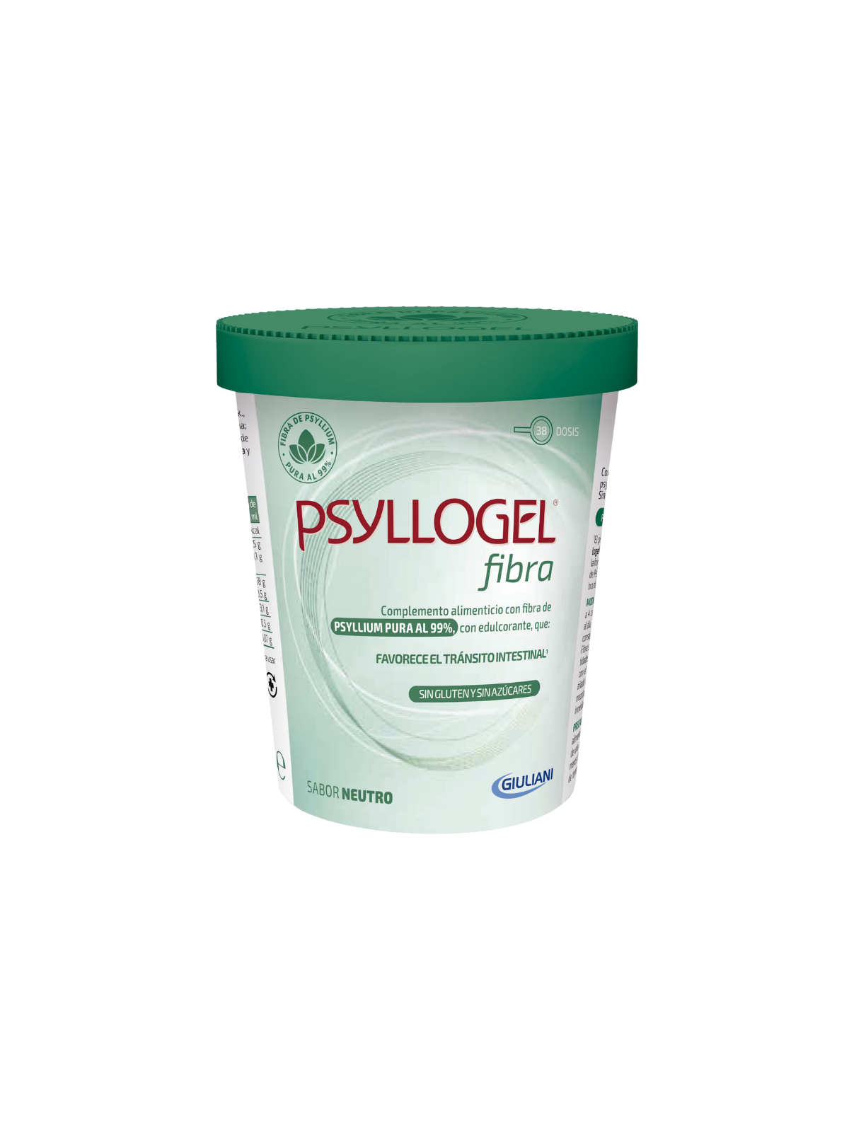 Psyllogel fibra 170g sabor neutro