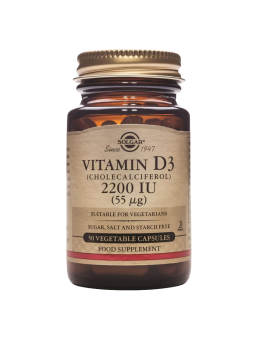 Solgar vitamin D3 2200 UI 50 capsulas
