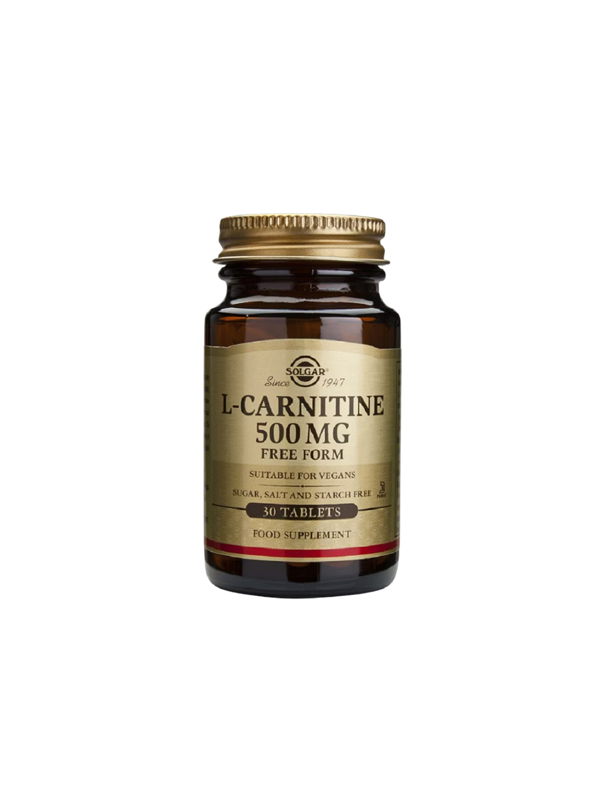 Solgar L-carnitine 500 mg 30 comp