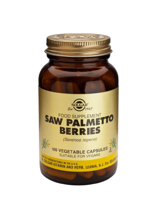 Solgar sabal saw palmeto berries 100 caps