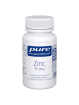 Pure encapsulations zinc 15mg 60 capsulas