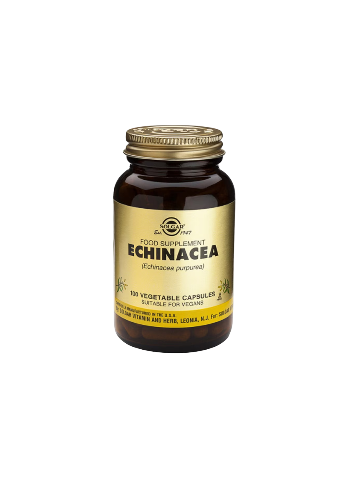 Solgar echinacea 100 capsulas vegetales