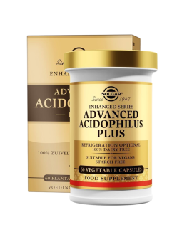 Solgar advanced acidophilus plus 60 caps