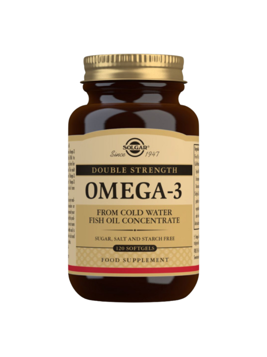 Solgar omega 3 alta concentración 120 cápsulas blandas
