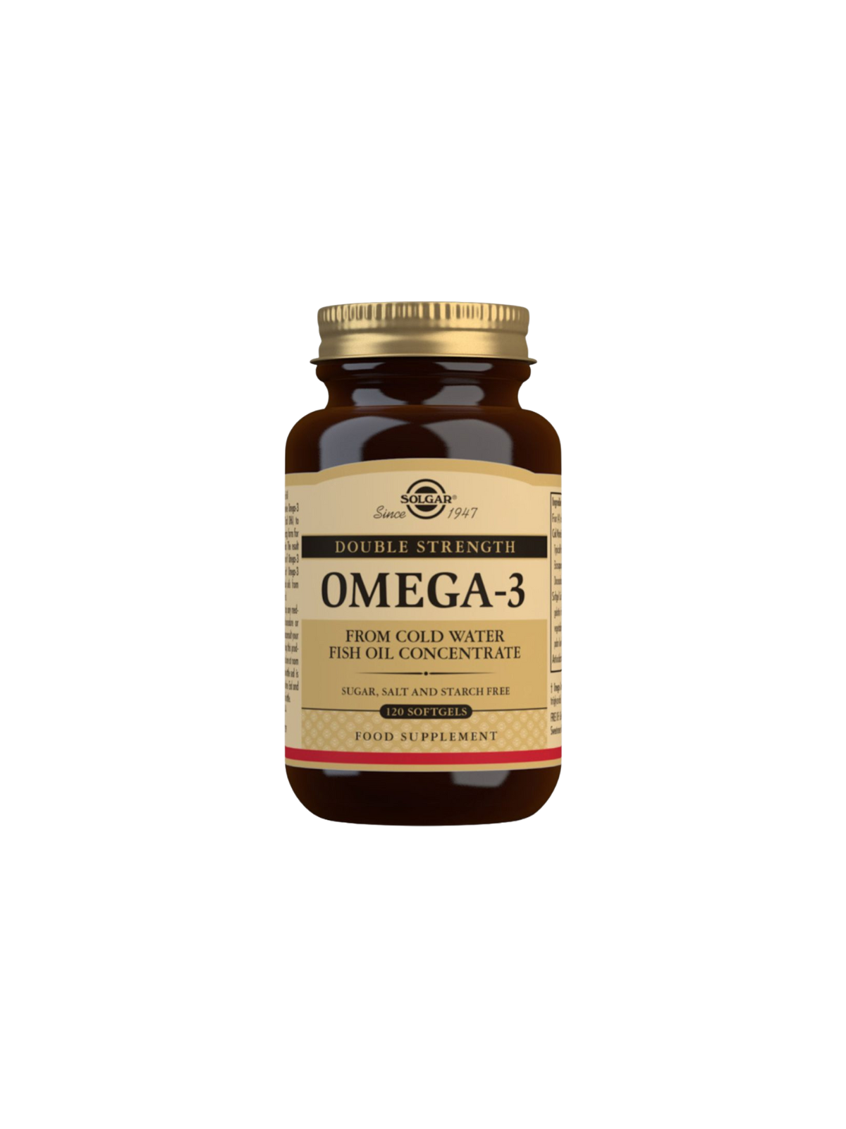 Solgar omega 3 alta concentración 120 cápsulas blandas