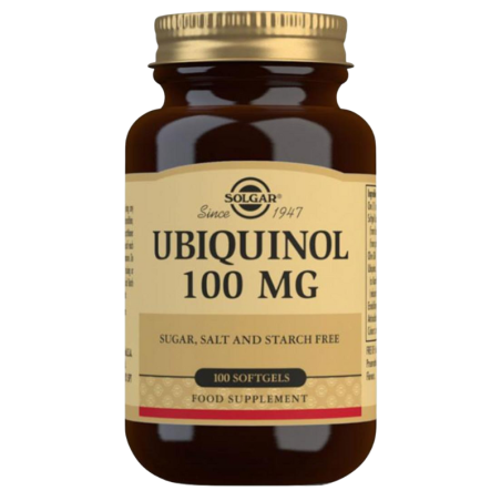 Solgar ubiquinol 100mg 50 cápsulas