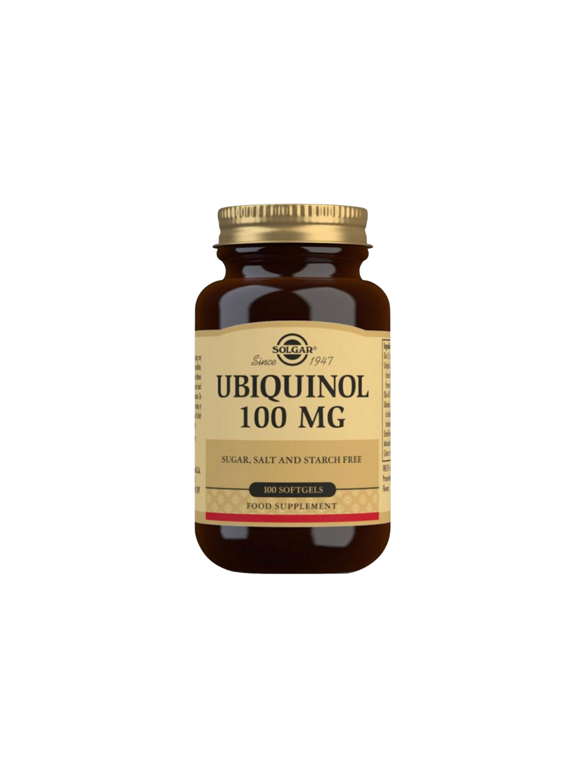 Solgar ubiquinol 100mg 50 cápsulas