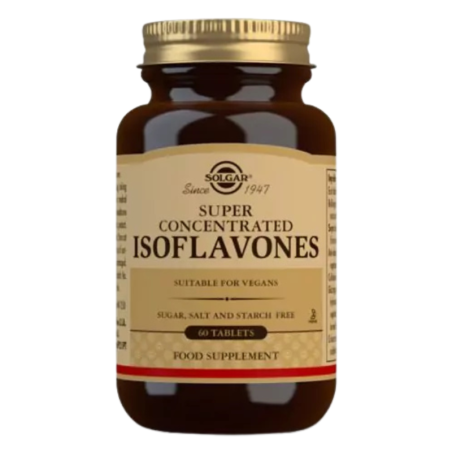 Solgar isoflavonas de soja no transgenicas 60 comprimidos