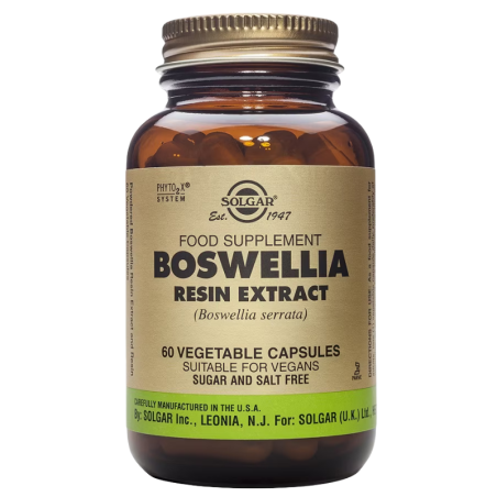 Solgar boswellia 60 capsulas vegetales