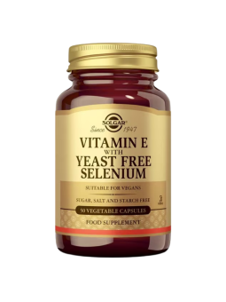 Solgar selenio + vitamina E 50 capsulas vegetales