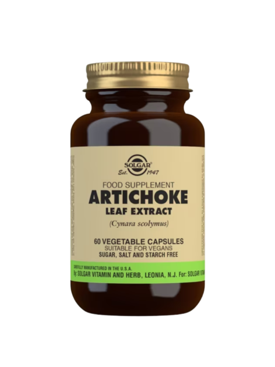 Solgar alcachofa artichoke 60 capsulas vegetales